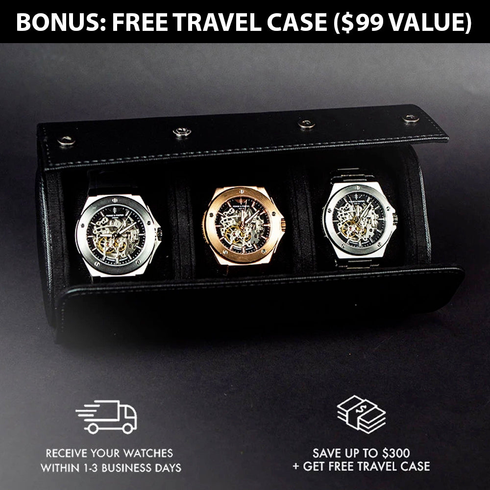 ANY 3 WATCHES + FREE CASE